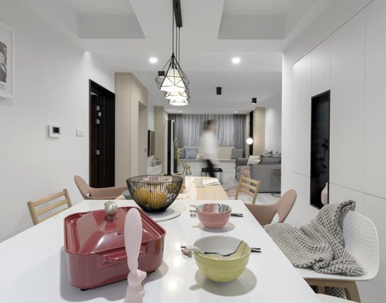 120m2北歐風格裝修，經典耐看有格調